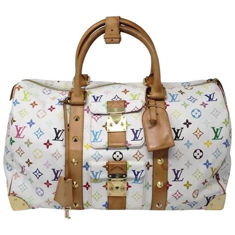 louis vuitton keepall white zipper|Louis Vuitton Keepall bandoulière bag.